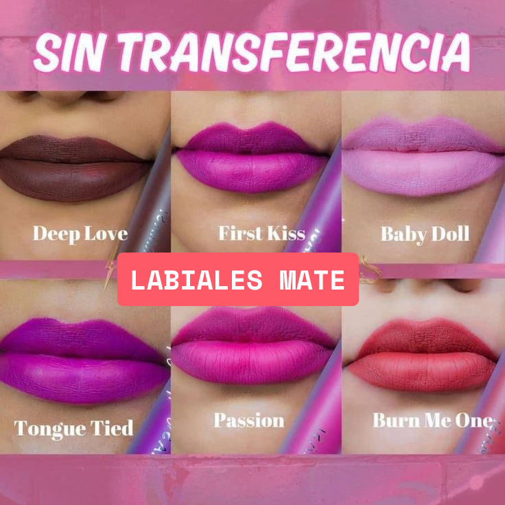 Labiales Mate Larga Duración Farmasi